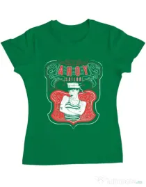 Tricou ADLER dama Ahoy sailor Verde mediu