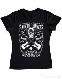 Tricou ADLER dama Death proof II Negru