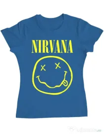 Tricou ADLER dama Nirvana Albastru azuriu
