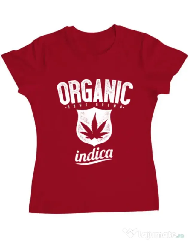 Tricou ADLER dama Indica Rosu