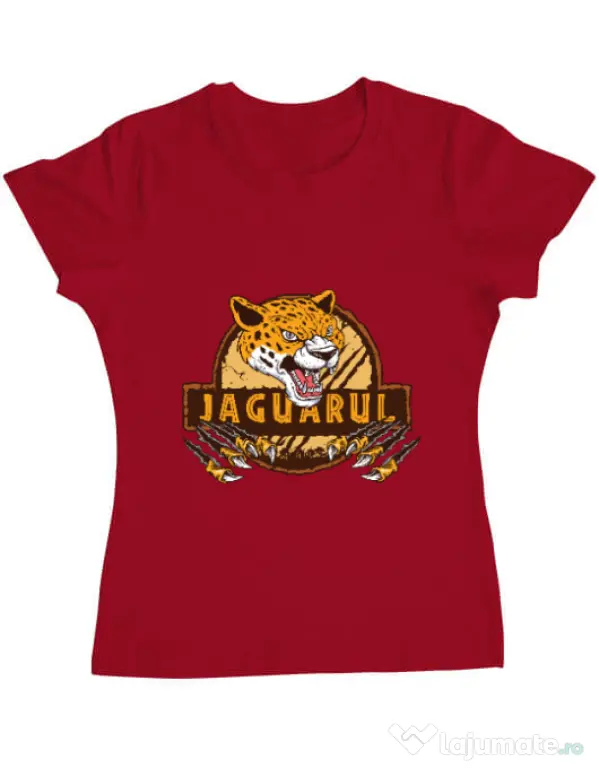 Tricou ADLER dama Jaguarul Rosu