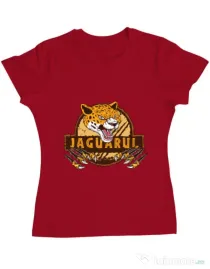 Tricou ADLER dama Jaguarul Rosu