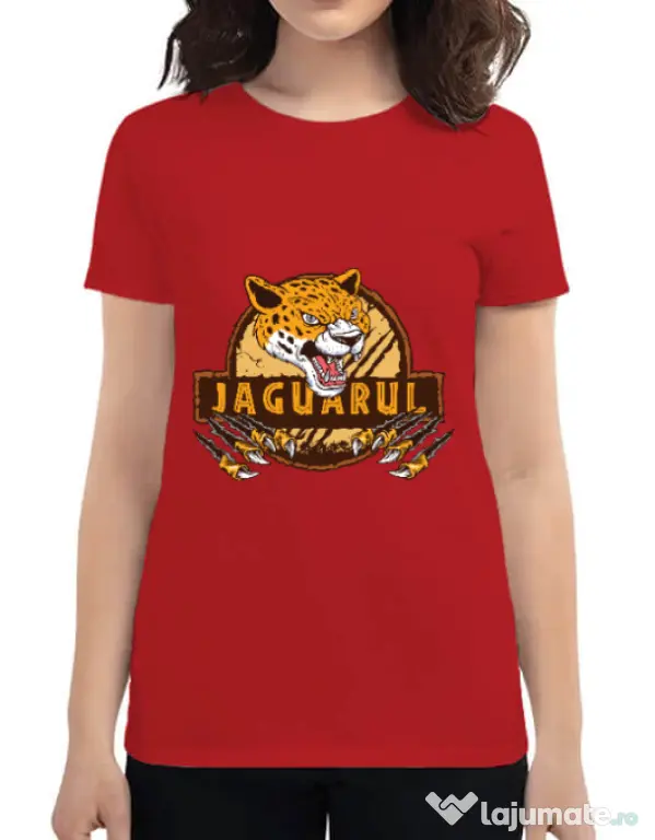 Tricou ADLER dama Jaguarul Rosu