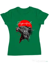 Tricou ADLER dama Scream Verde mediu