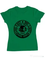 Tricou ADLER dama Road rash Verde mediu