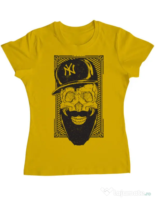 Tricou ADLER dama Swag Galben