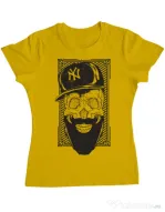 Tricou ADLER dama Swag Galben