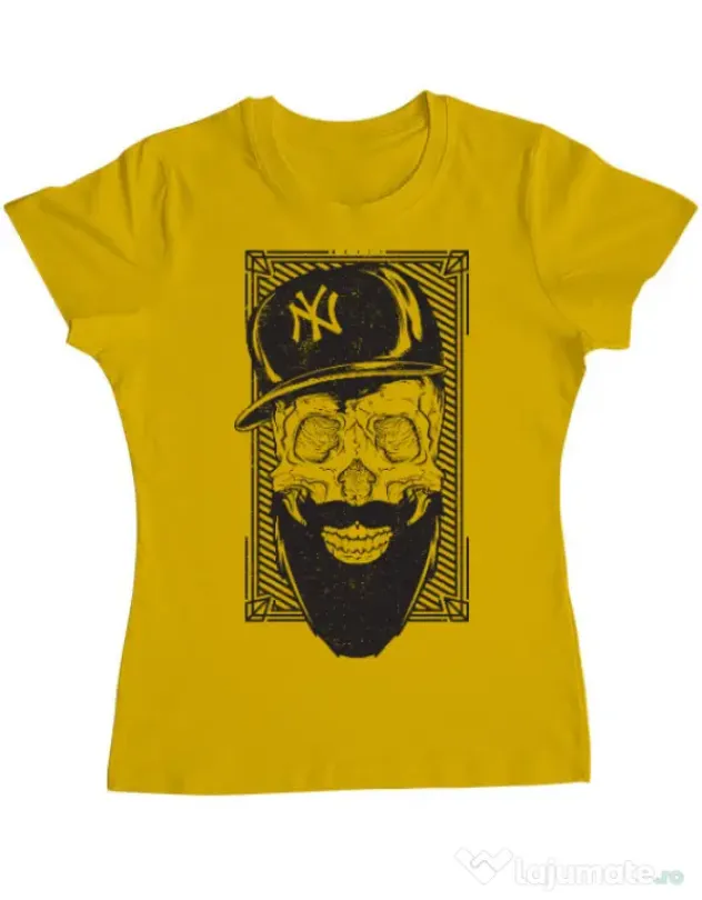 Tricou ADLER dama Swag Galben