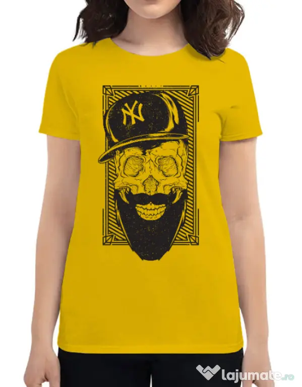Tricou ADLER dama Swag Galben