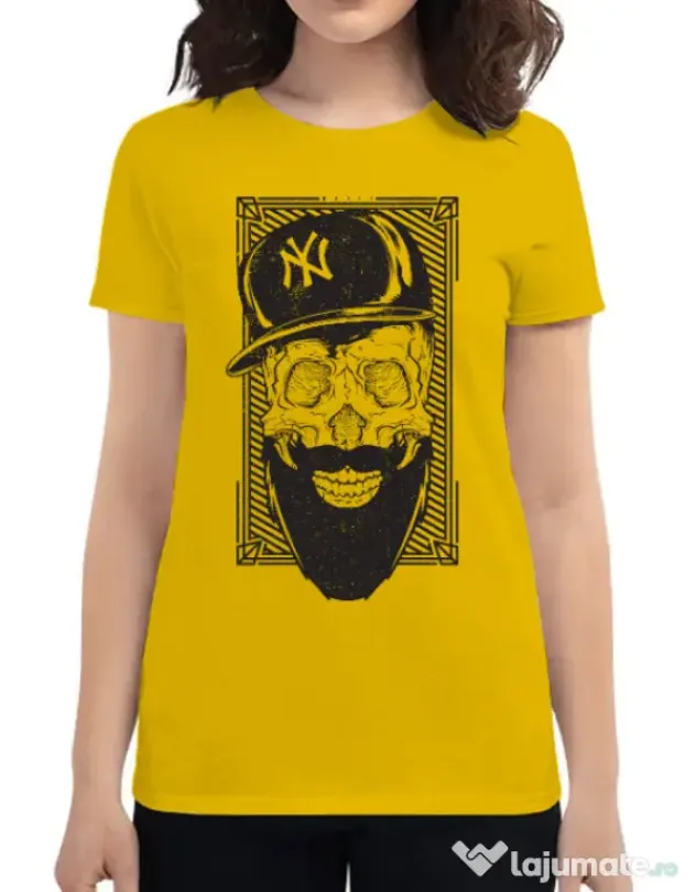 Tricou ADLER dama Swag Galben