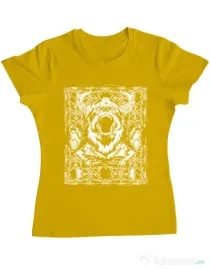 Tricou ADLER dama Viking rage Galben