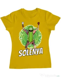 Tricou ADLER dama Solenya Galben