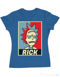 Tricou ADLER dama Rick Albastru azuriu