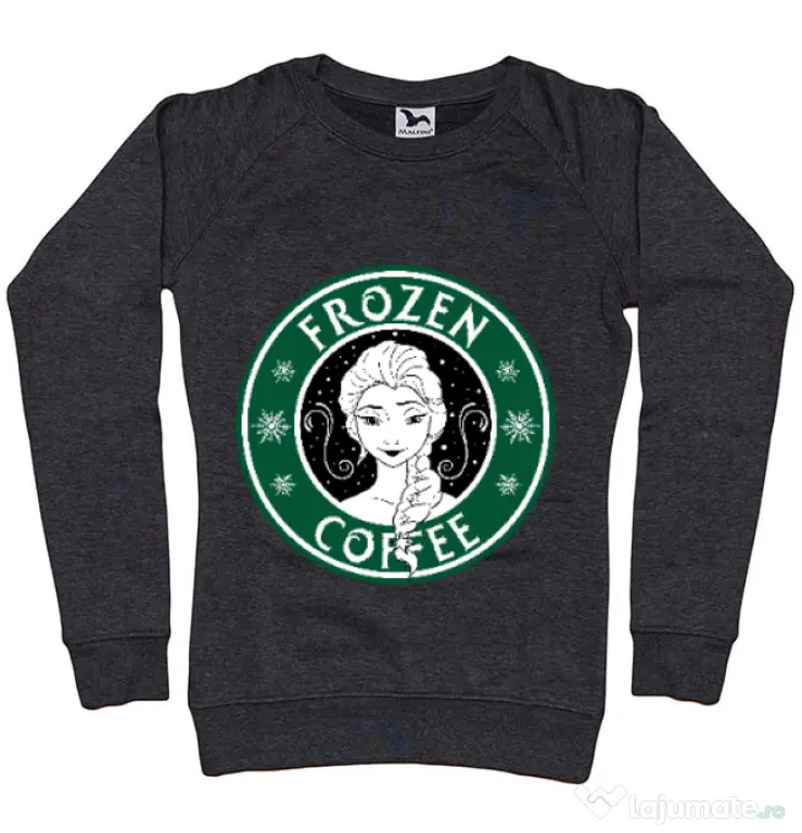 Bluza ADLER dama Frozen coffee Negru melanj