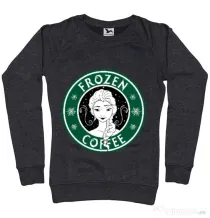 Bluza ADLER dama Frozen coffee Negru melanj