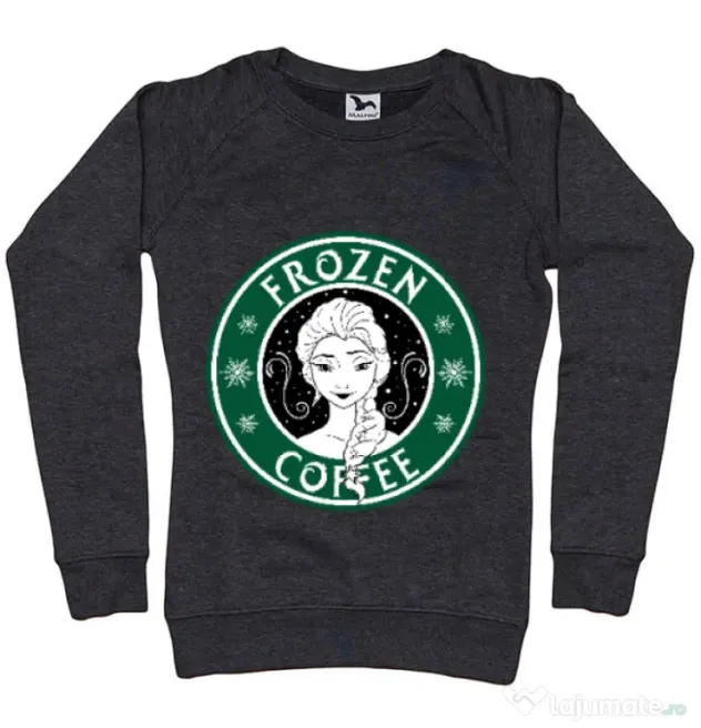 Bluza ADLER dama Frozen coffee Negru melanj