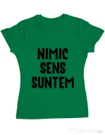 Tricou ADLER dama Nu are sens 1 Verde mediu