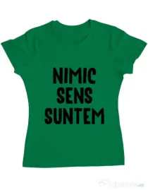 Tricou ADLER dama Nu are sens 1 Verde mediu