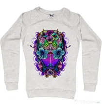 Bluza ADLER dama Flower helmet Migdala melanj