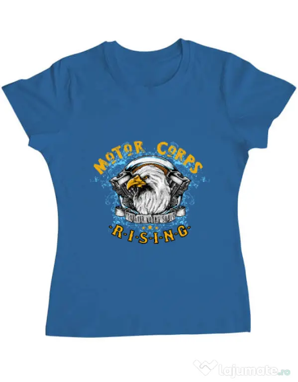 Tricou ADLER dama Eagle Albastru azuriu