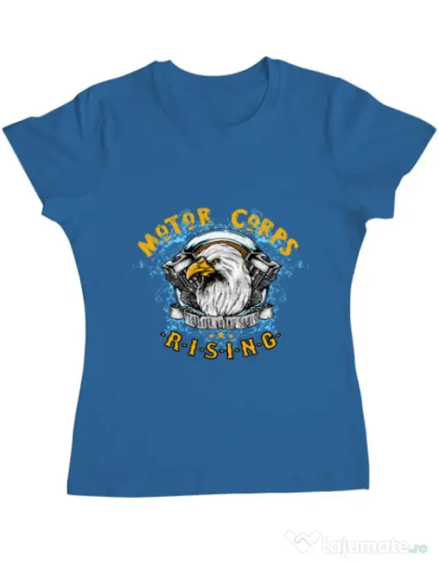 Tricou ADLER dama Eagle Albastru azuriu