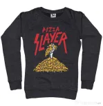 Bluza ADLER dama Pizza slayer Negru melanj