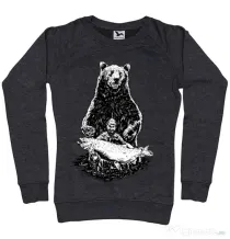 Bluza ADLER dama Bearware Negru melanj