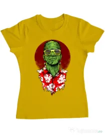 Tricou ADLER dama Frank holiday Galben