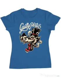Tricou ADLER dama Guilty parties Albastru azuriu
