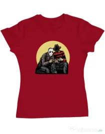 Tricou ADLER dama Gamers Rosu