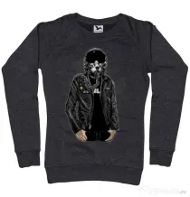 Bluza ADLER dama Sky fighter Negru melanj
