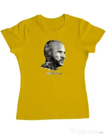 Tricou ADLER dama Lincoln Galben