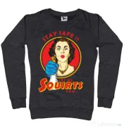 Bluza ADLER dama Squirts Negru melanj