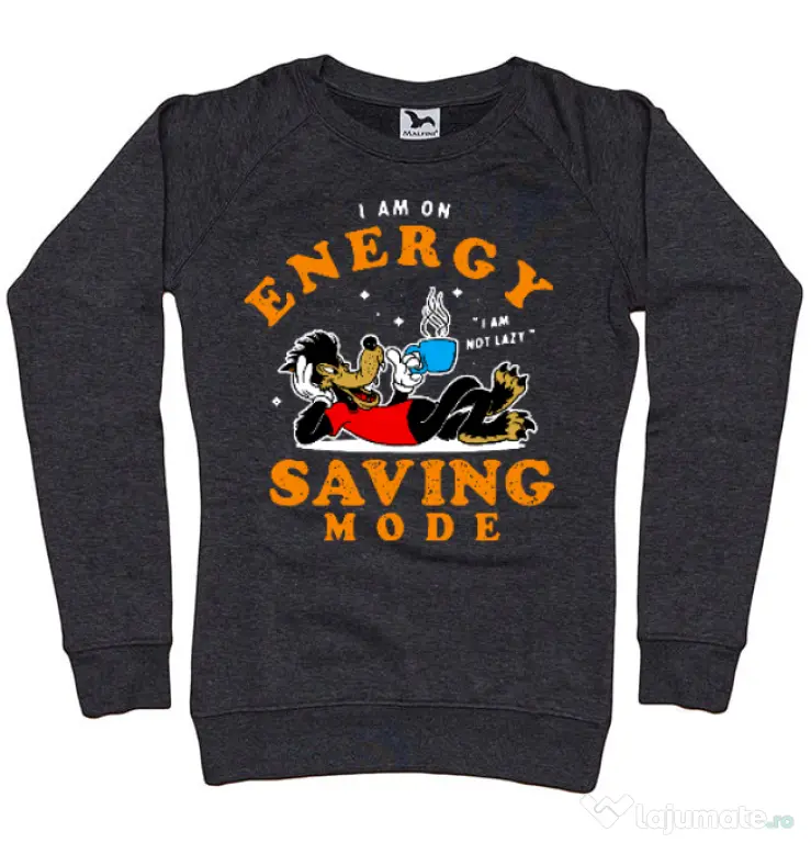 Bluza ADLER dama Energy saving mode Negru melanj