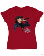 Tricou ADLER dama Adi Morosanu FAMILIA Rosu