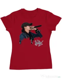 Tricou ADLER dama Adi Morosanu FAMILIA Rosu