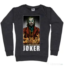Bluza ADLER dama Joker flames Negru melanj