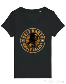 Tricou STANLEY STELLA dama Best Darth in the galaxy Negru