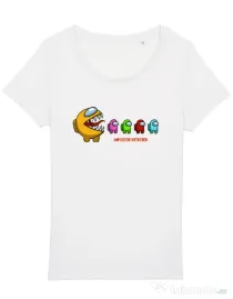 Tricou STANLEY STELLA dama Impostor detected Alb