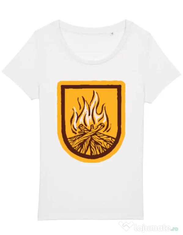 Tricou STANLEY STELLA dama Bonfire Alb