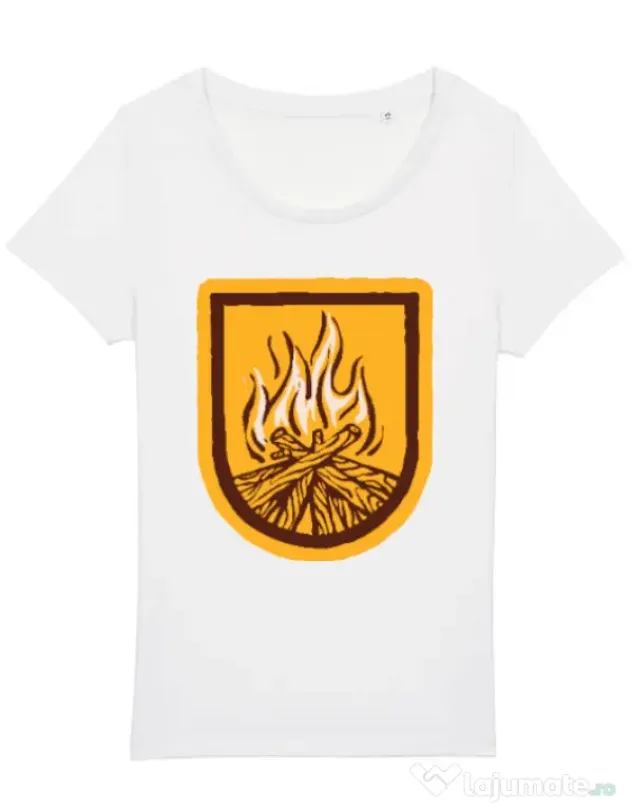 Tricou STANLEY STELLA dama Bonfire Alb