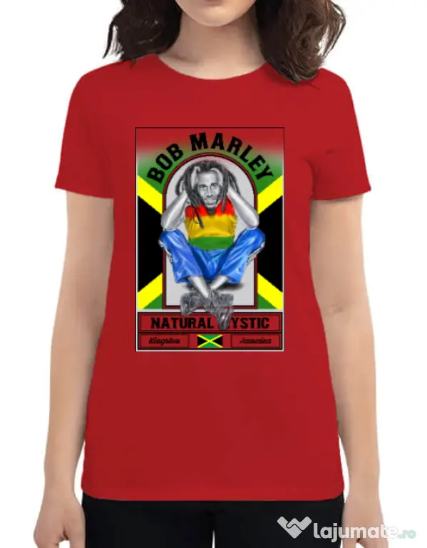 Tricou ADLER dama Jamaica Rosu