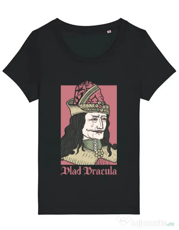 Tricou STANLEY STELLA dama Vlad Dracula Negru