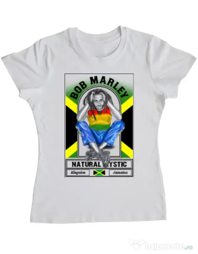 Tricou ADLER dama Jamaica Alb