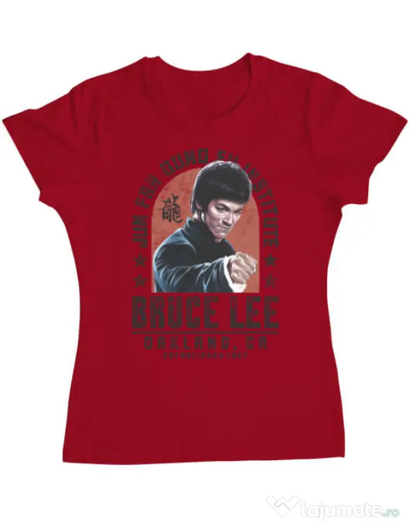 Tricou ADLER dama Bruce Rosu