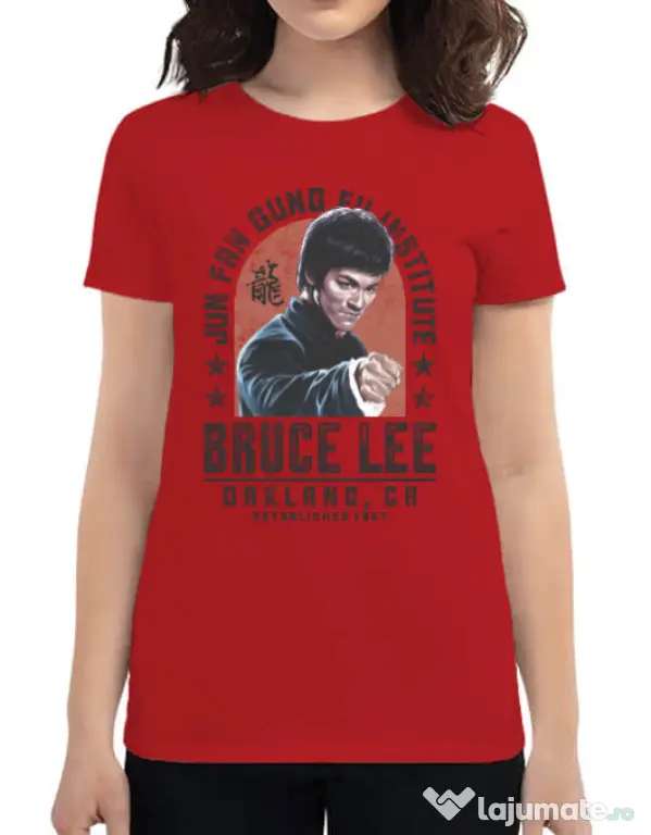 Tricou ADLER dama Bruce Rosu