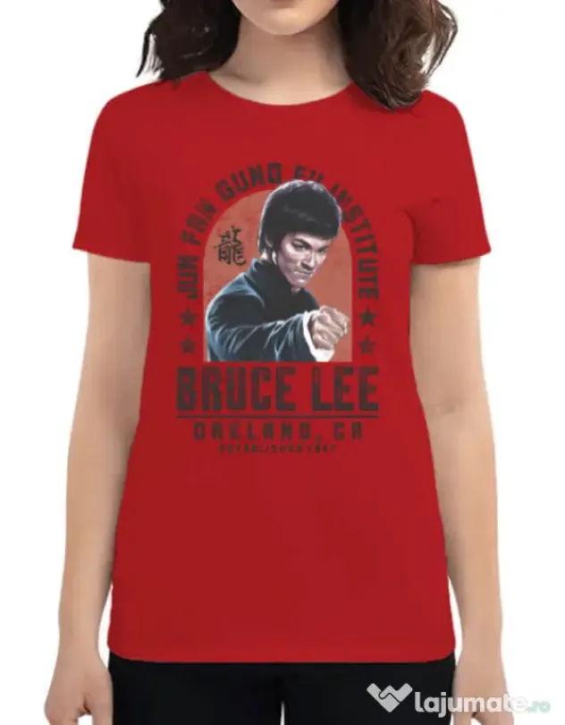 Tricou ADLER dama Bruce Rosu