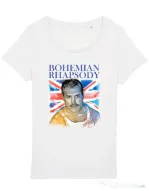 Tricou STANLEY STELLA dama Bohemian Rhapsody Alb
