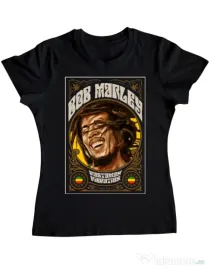 Tricou ADLER dama Rasta man Negru
