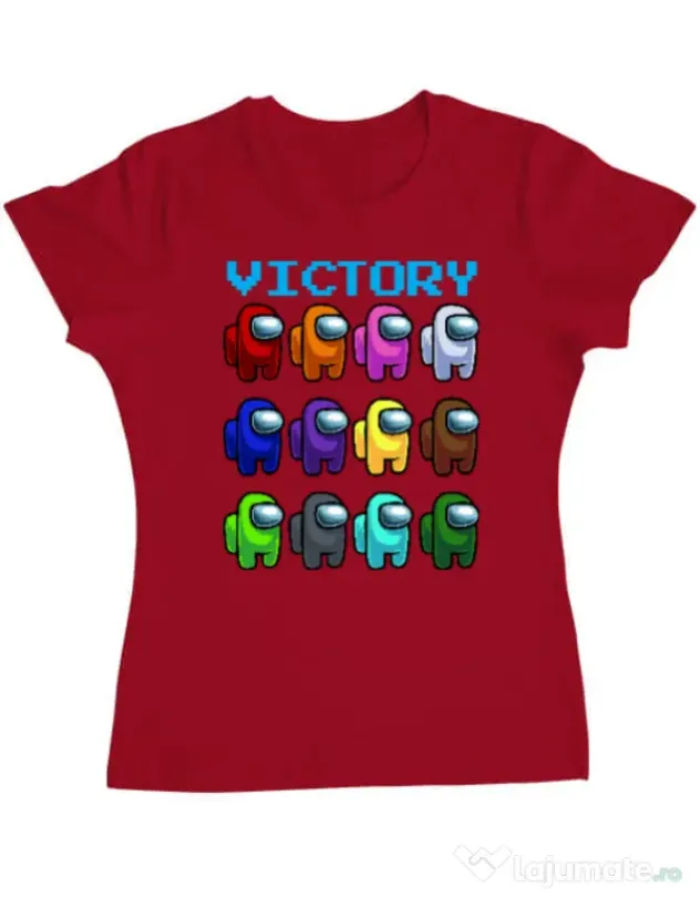 Tricou ADLER dama Victory Rosu